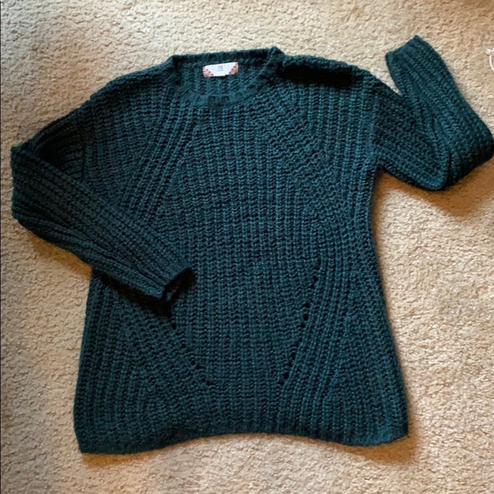 TJ Maxx find! Teal sweater